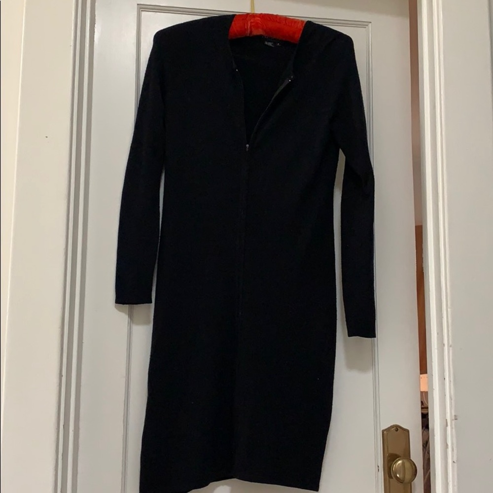 Carol Little knit black dress